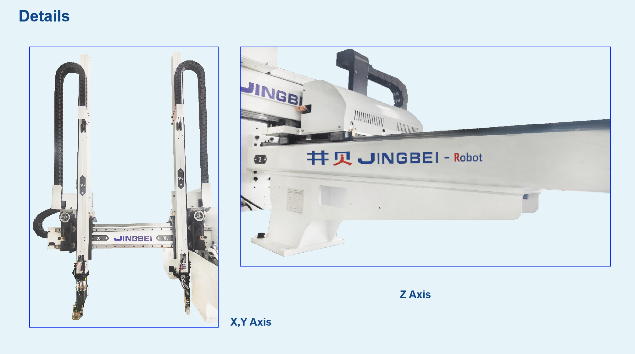 Five Axis Robot Industrial Manipulator Automatic Robot For Injection Molding Machine Plastic Packaging Take Out
