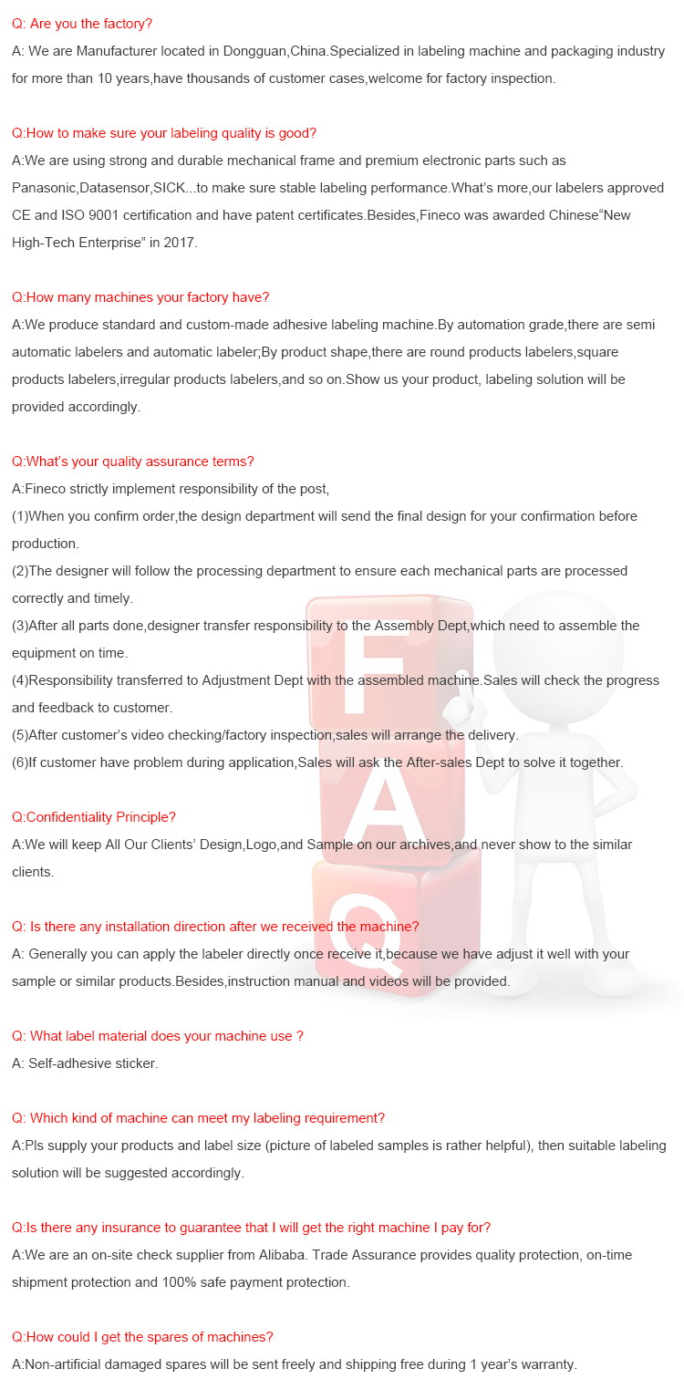 FAQ banner