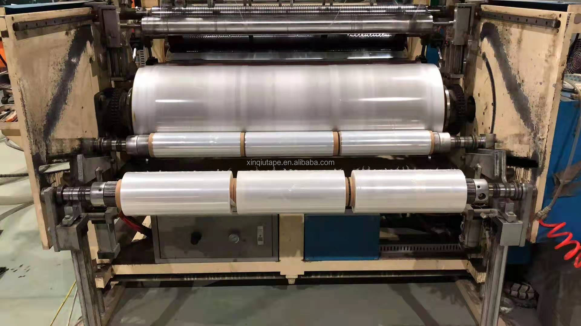 Shrink Wrapping Lldpe Packaging Shrink Film Roll for Packing Wrap Roll Polyethylene Clear Stretch Film Plastic Transparent
