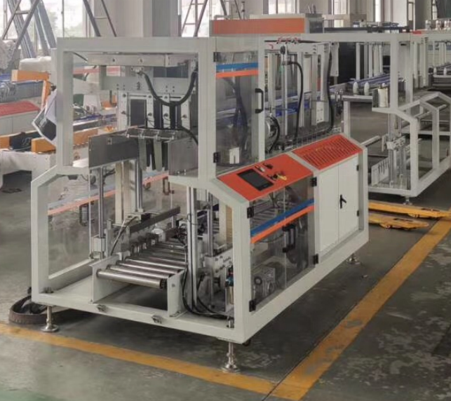 China Automatic Food Bottles Drop Down Type Carton Box Case Packer Machine Factory,Jars Drop Carton Packing Machine Manufacturer