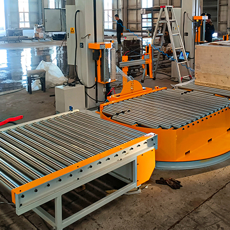 Fully Automatic Stretch Wrapper Stretch Film Pallet Wrapper Machine Pallet Wrapper