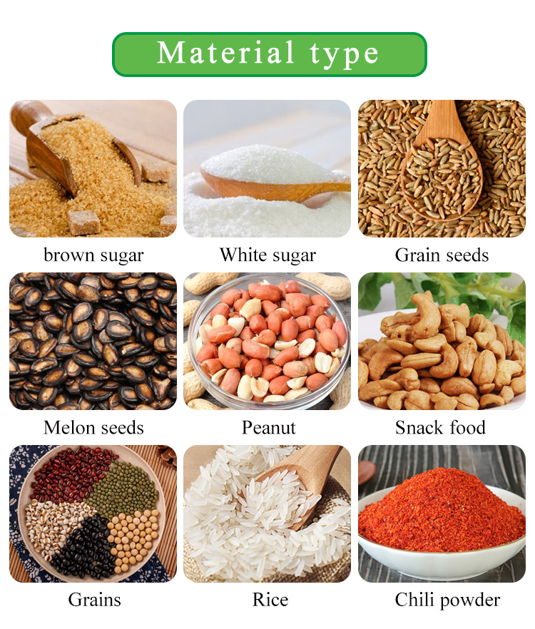 Horizontal Automatic Sugar Powder Granules Machine Coffee Bean Zipper Bag Food Seed Premade Bag Packing Machinery