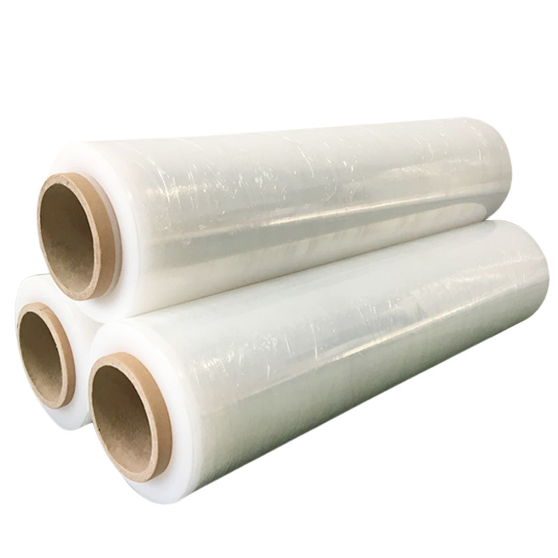 High Quality LLDPE Stretch Film Plastic Wrap Roll Soft PE Pallet Wrapping For Food &amp; Chocolate Competitive Price