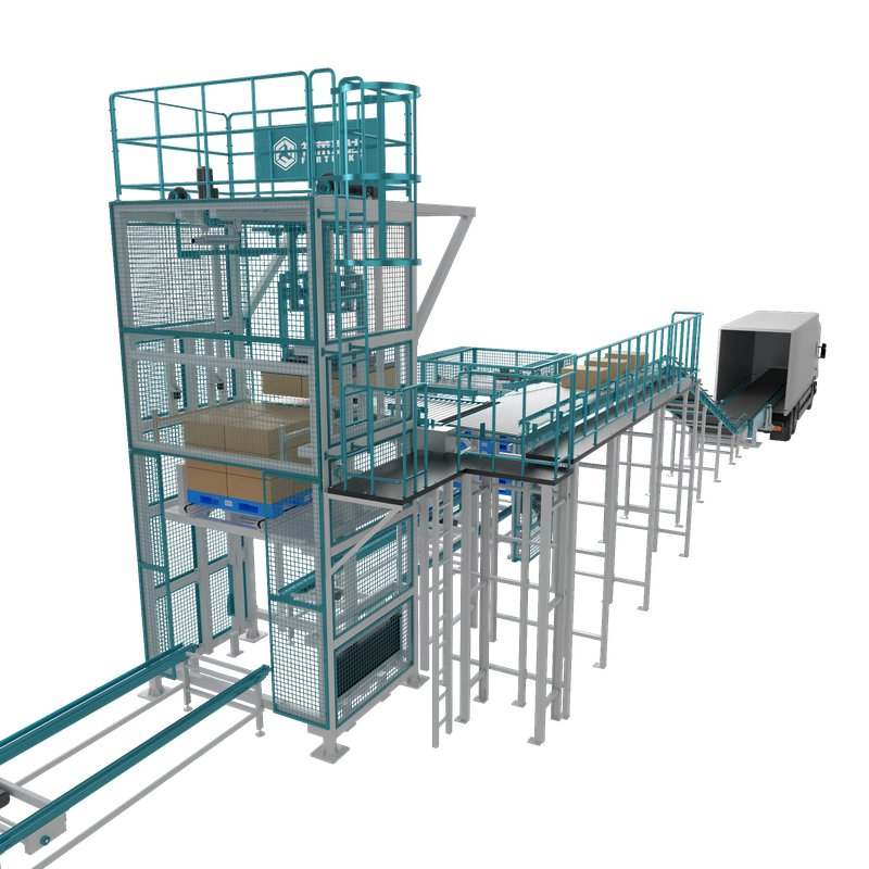 Fortucky Smart Automatic Depalletizing System for Streamlined Logistics