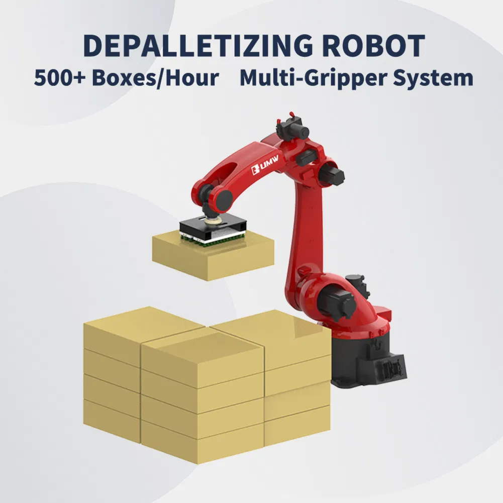 Advanced Robotic Depalletizing System with Durable Arm Technology