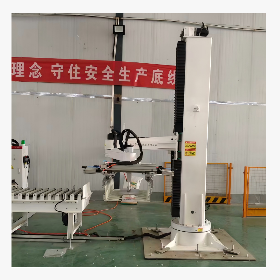 High Quality 15-120kg Feed and Grain Box Bag Line Palletizing Robot Automatic Intelligent Automatic Column Palletizer
