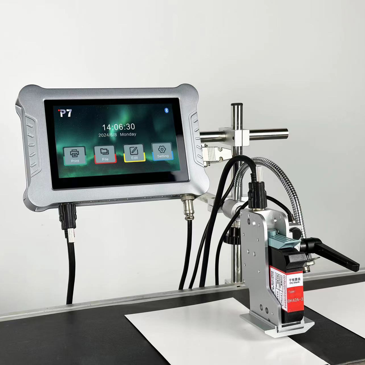 Automatic Printer Can Print Barcode QR Code Expiration Date Batch Number For Food And Pharmaceutical Packaging Label Coding
