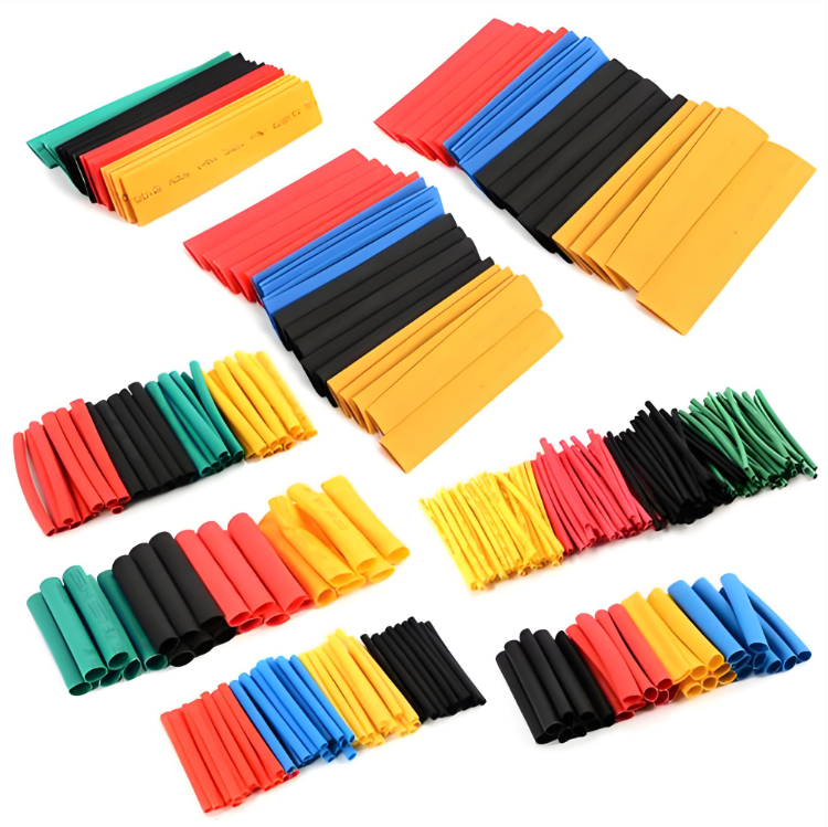 The Heat shrink Tubing Bagged For Heat shrink Manager Is A Colorful Mixed Package With Waterproof And Insulating Properties
