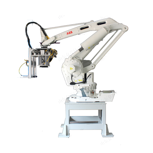 Factory Supply Carton Bottle Bag Palletizing Robot Palletizer Machine System