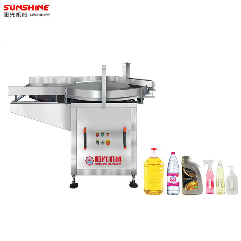 Labor Saving Automated Feeding System with Plastic Glass Compatibility Industrial Bottle Sorting Machine