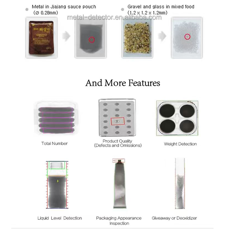 Food Quality Control Solution Inspection Equipment X Ray Inspection Machine