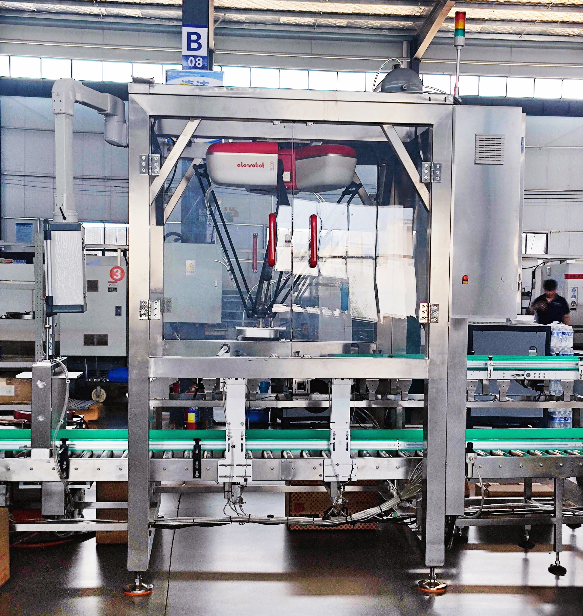 Intelligent Automatic Robotic Hand Packing Machine Cartoning Machine Case Robot Packer