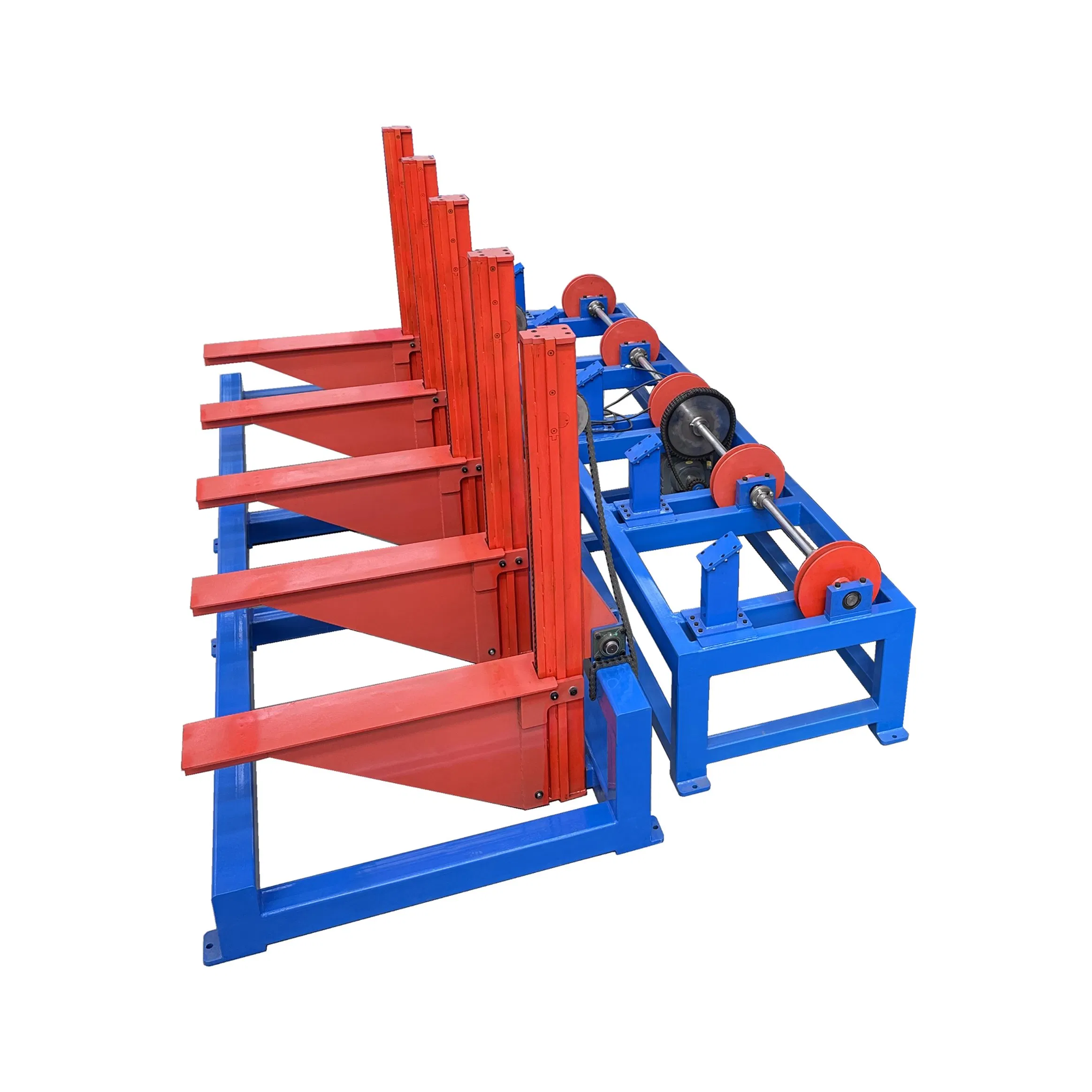 Timber Depalletizing System Tilt Hoist Horizontal Design Fully Electrical 5000kg Capacity