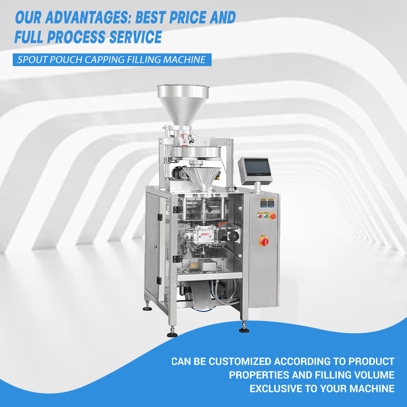 Fully Automatic Vertical Nut Snack Packaging Machine Filling Granules Powders Packing Machine