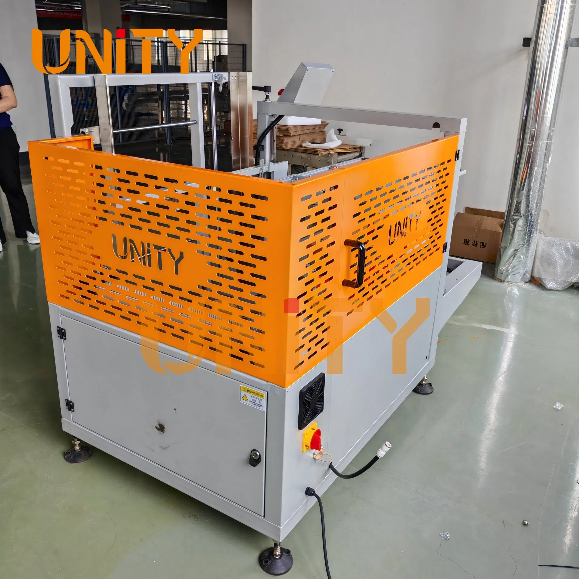 Industry Machinery End of Packing Line Cartoon Elector Automatic Carton Opening Machine