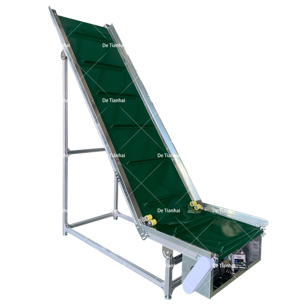 Automated Telescopic Gravity Roller Conveyor PVC Option Powered Flexible Material Handling for Manufacturing Plants (DeTianhai)