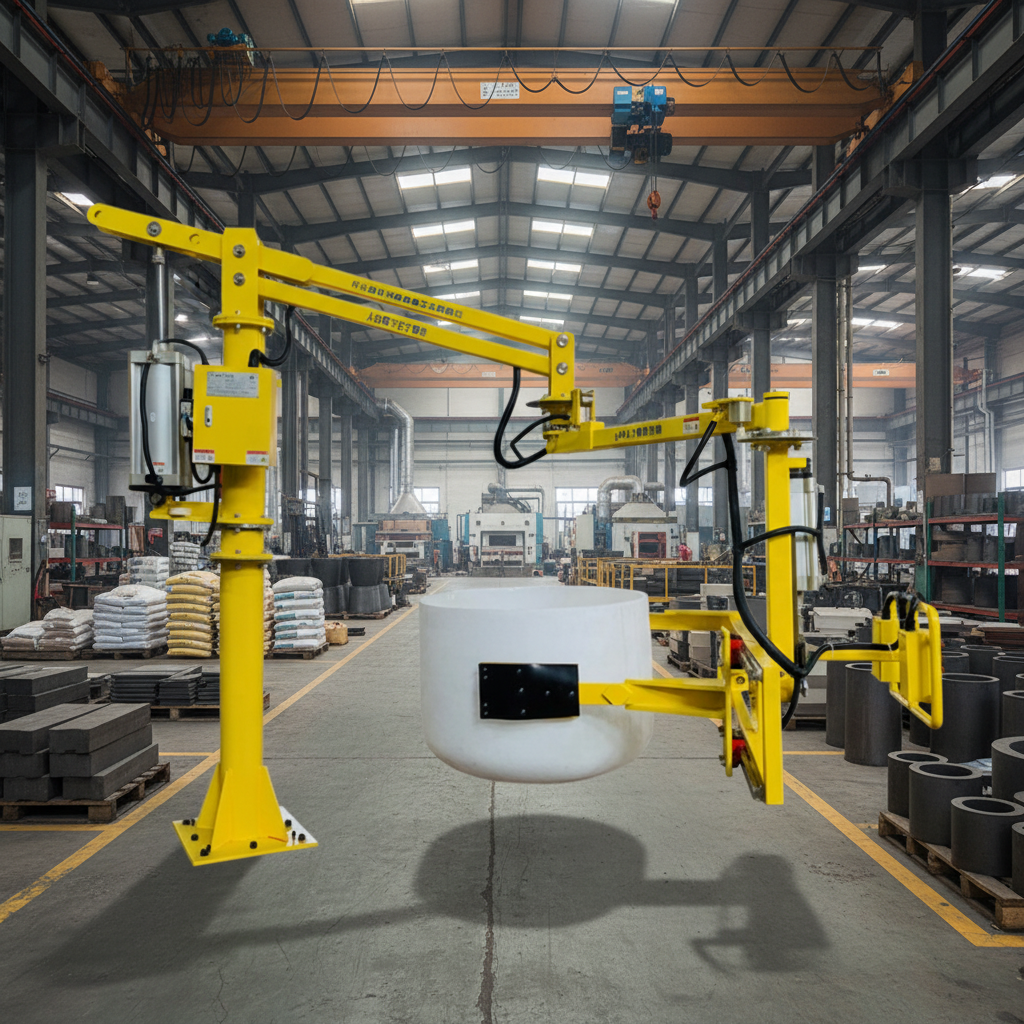 Pneumatic Lifting Equipment Customized Gripper Balanced Manipulators Arm Lifting System