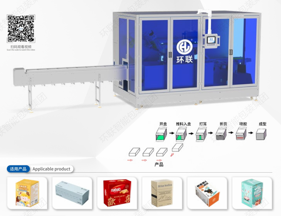 UBL Glue-Free Fully Automatic High Speed Case Cartoning Machine With Multi-Voltage Compatibility