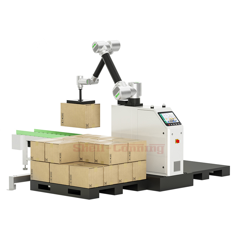 Fully Automatic Intelligent Pallet Packaging Equipment Multi-functional Palletizing Robot Machine for Box