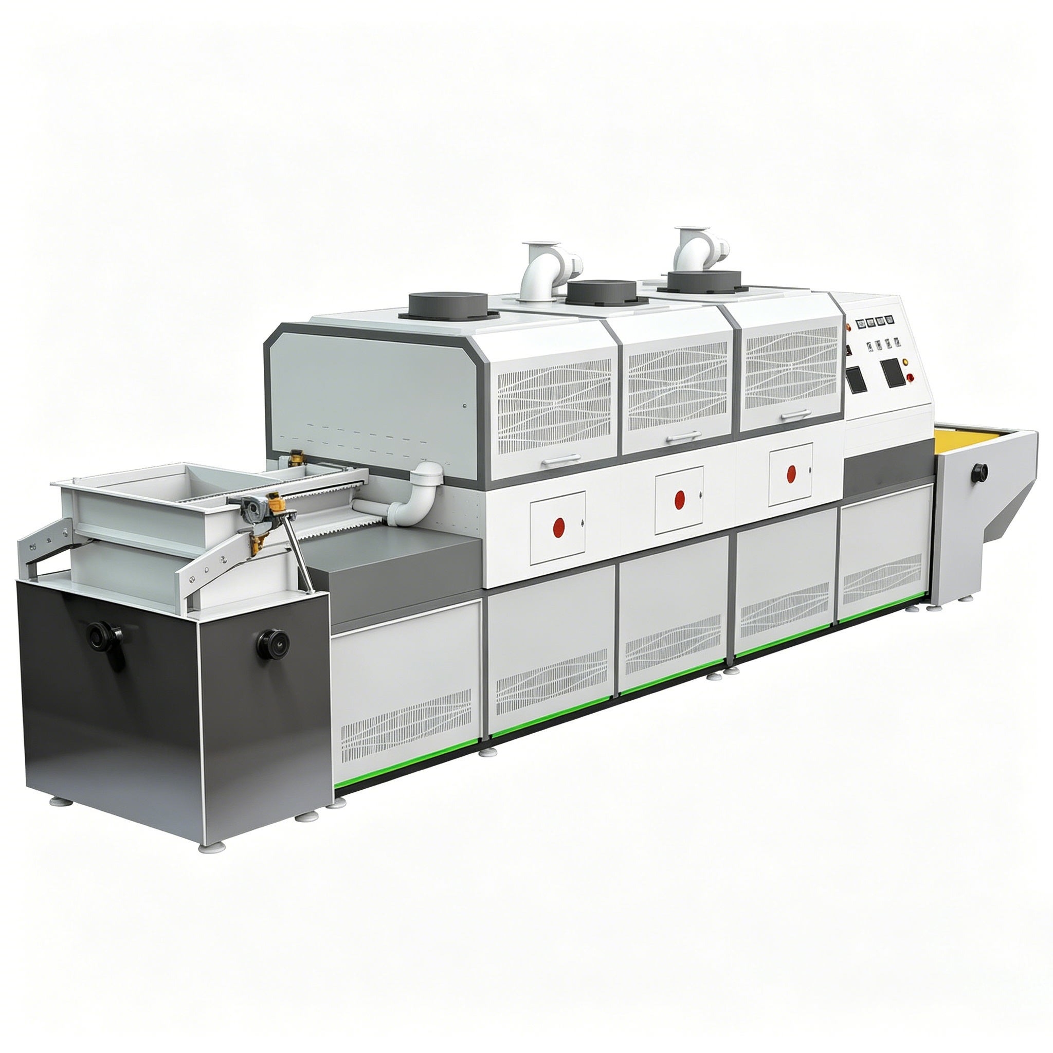Customized Automatic Conveyor Belt Industrial Microwave Dryer