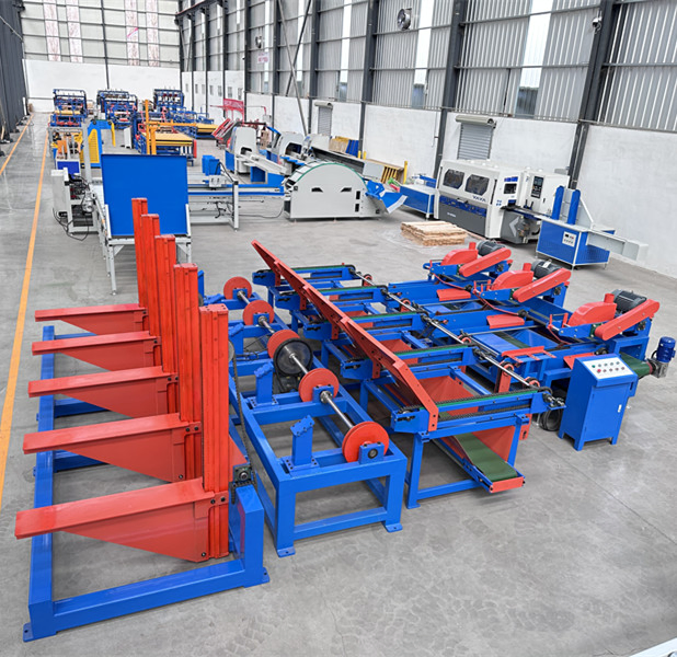 Timber Depalletizing System Tilt Hoist Horizontal Design Fully Electrical 5000kg Capacity