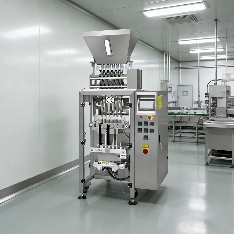 Automatic Multi-Lane Vertical Form Fill Seal Machine for Powder