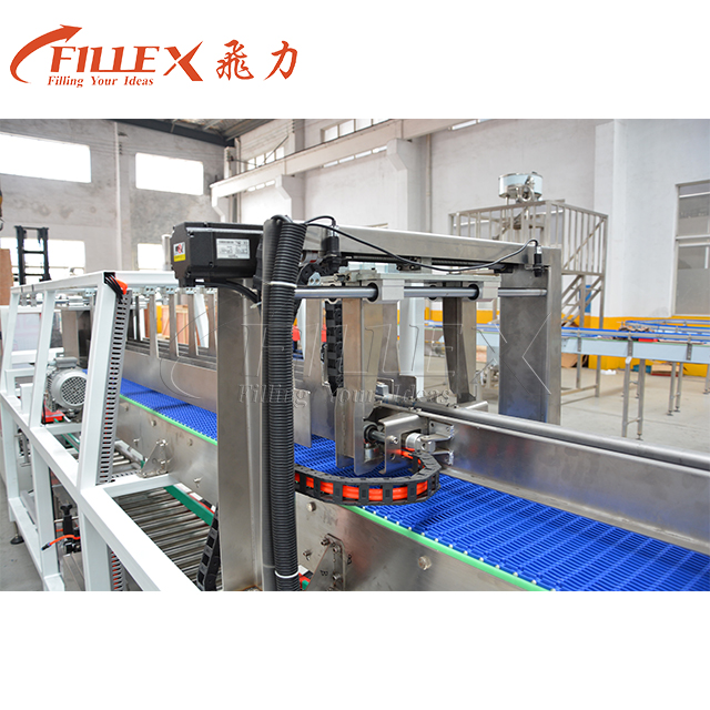 Full Automatic Online Pallet Wrapping Machine with Stretch Film Wrapping Shrinking Packing Machine