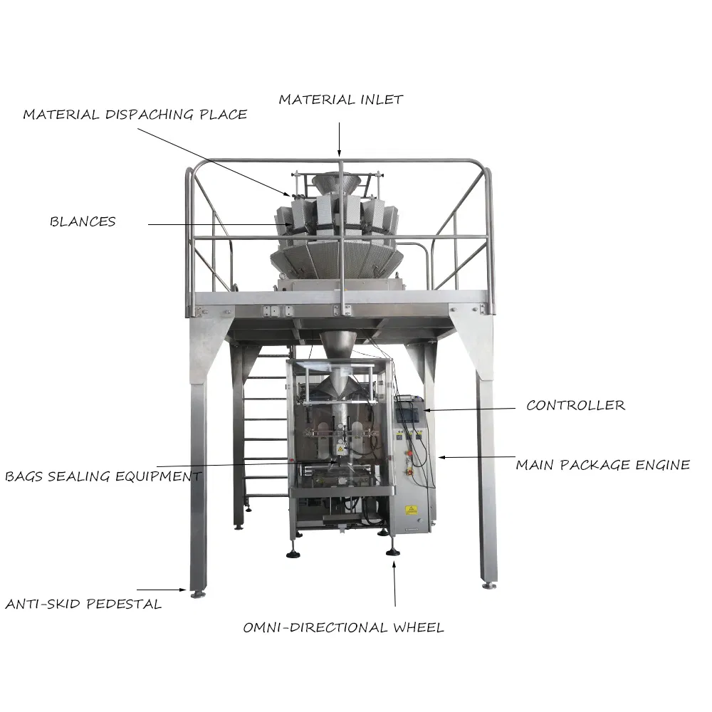 Advanced Automatic Vegetable and Fruit Weighing and Sealing System