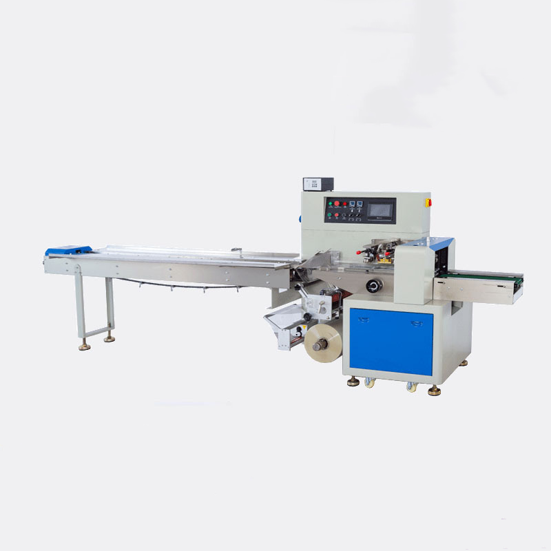 High Speed Automatic Horizontal Flowpack Pillow Cookie Packaging Machine Flow Back Bag Wrapper Packing Machine