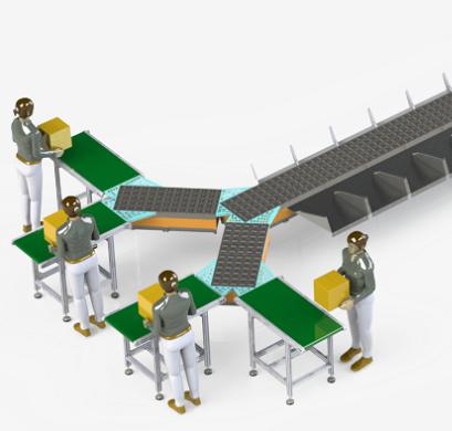 Sorting system detail 2