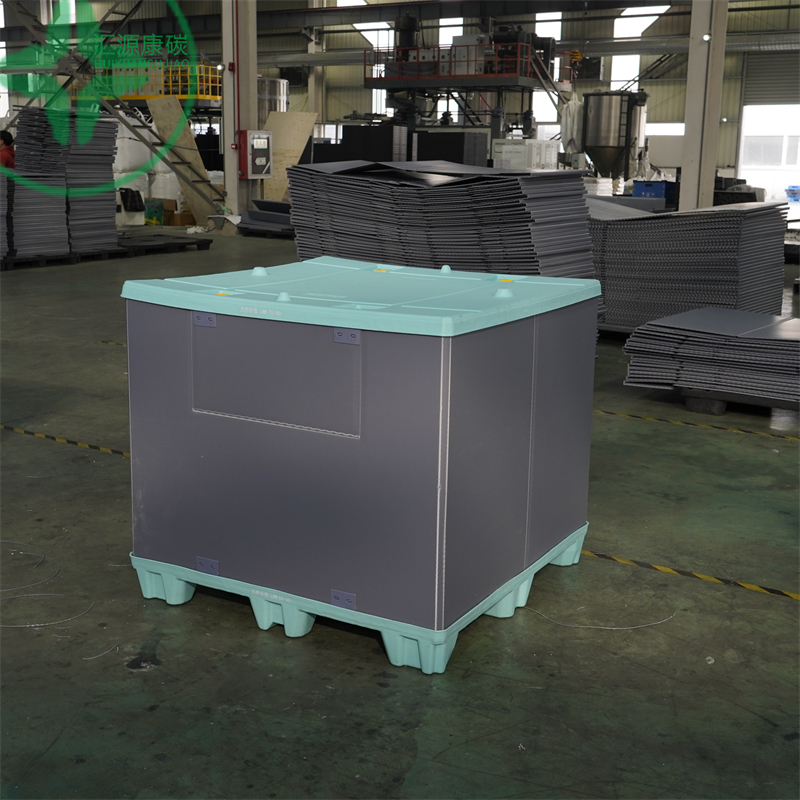High Quality Wholesale ODM OEM Foldable Plastic Crate Pallet Sleeve Box For Transportation Of Automotive Components