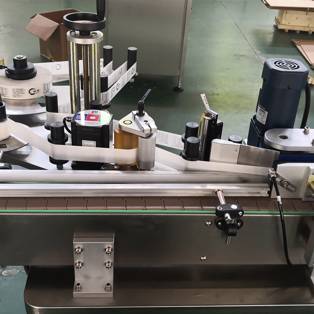 Automatic Glass Plastic Round Bottle Can Labeling Machine Factory Cheap With Pneumatic Drive Core Components Inclu