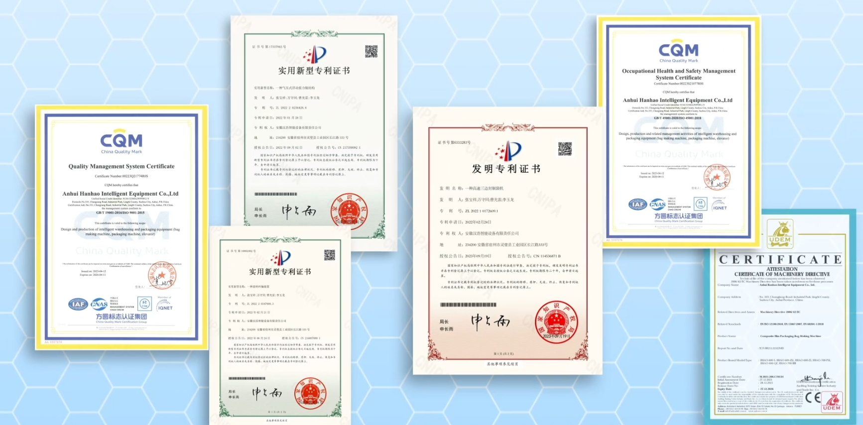 Certifications