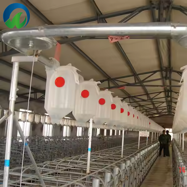 High Quality Automatic Feeding System PP Plastic Drop Feeder New Condition Animal Husbandry Equipment Pig/Swine Farm Animal