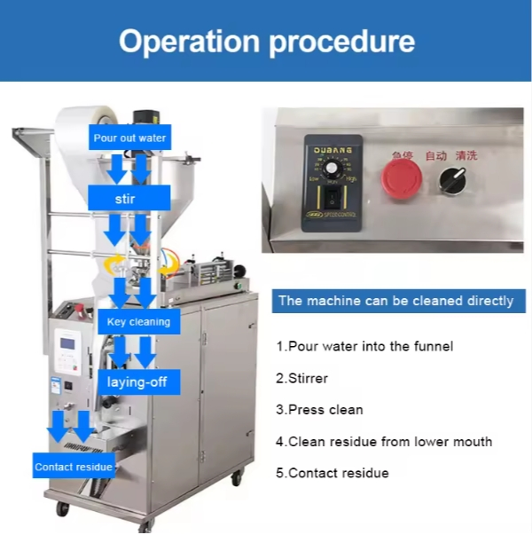 All-in-One Sachet Packaging System - Quick Changeover for Diverse Products From Spices to Liquid Condiments and Beyond.