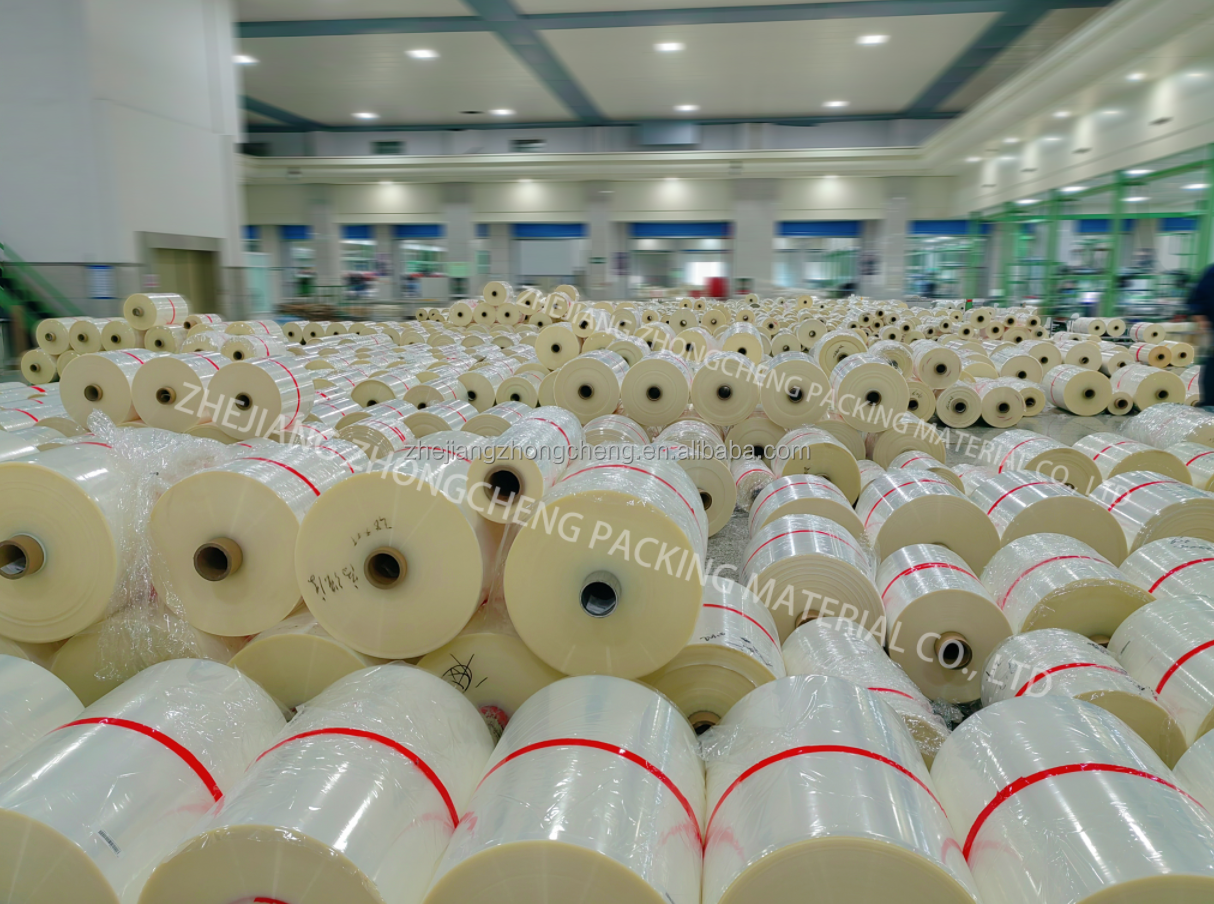 Zhongda Shrink Film CenterFold Film Polyolefin/POF Shrink Film For Automatic/Manual Packaging Machine