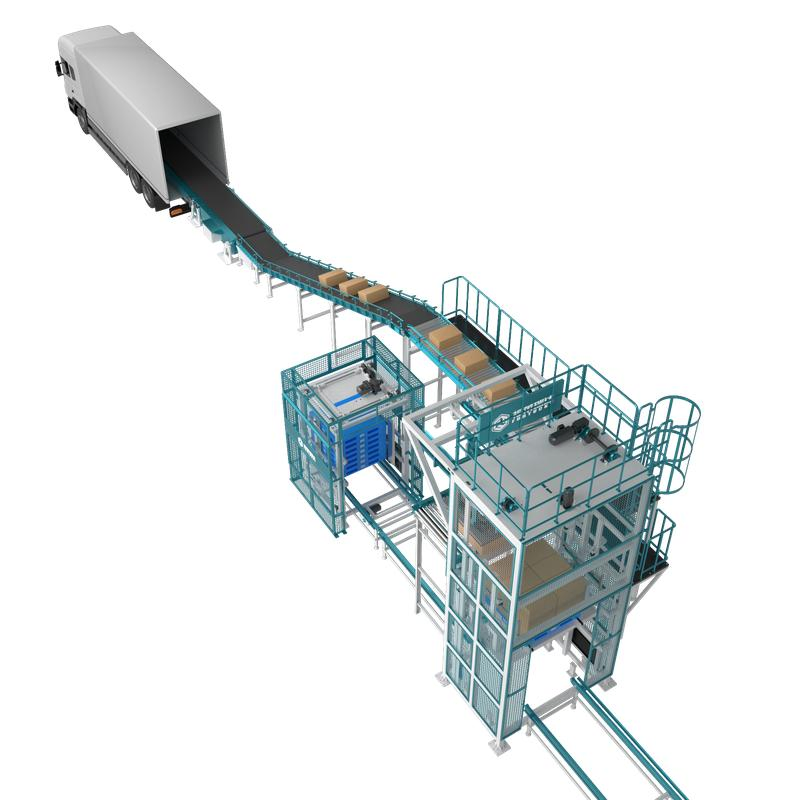 Fortucky Self-Developed Automated Depalletizing System for Warehouse and Logistics