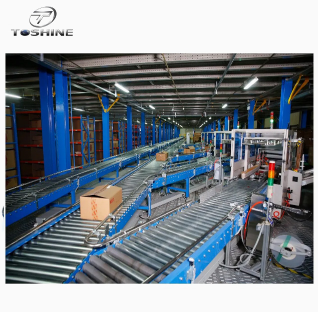 New Advanced Warehouse Automation Conveyor System-Durable Light Duty with Stainless Steel Belt and Adjustable Speed