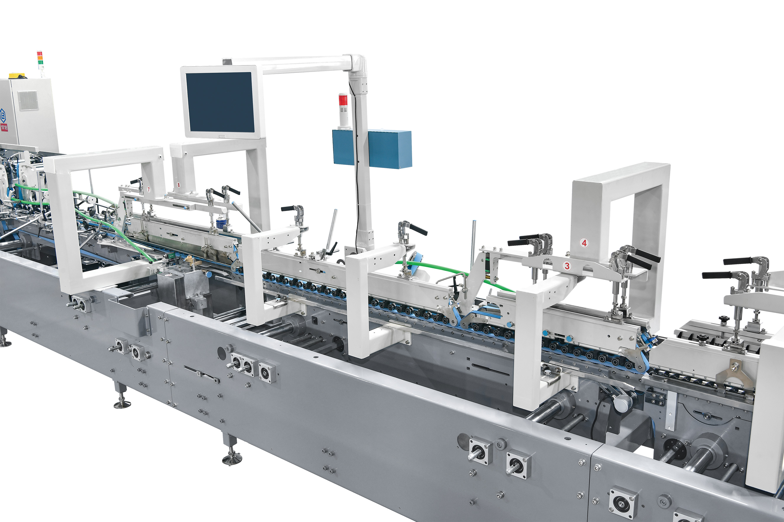 Robotic Arm Electric Packing Cartoning Machine ZX400 Smart Automatic Packer for Bags Chemical Industries International Advanced