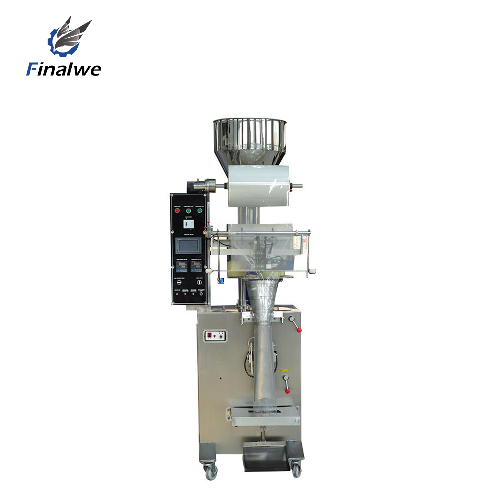 Finalwe Automatic Vertical High Precision Food Grade Plastic Bags Filling Sachet Granule Packing Machine