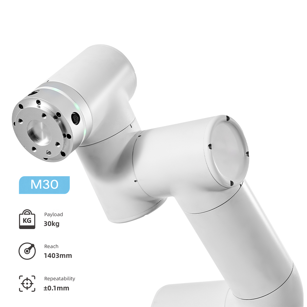 Automatic Collaborative Palletizing Robot Cobot 6 Axis Robotic Arm Palletizer for Carton Box Case Packing Handling Food Industry
