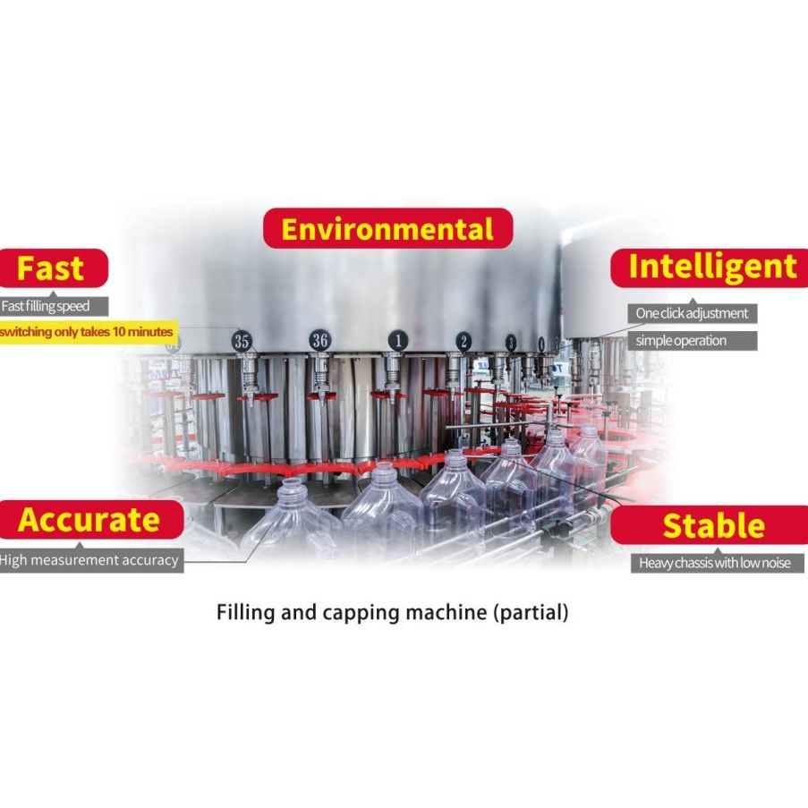 Advanced Automated Lubricant Packaging System for 1-5L Containers