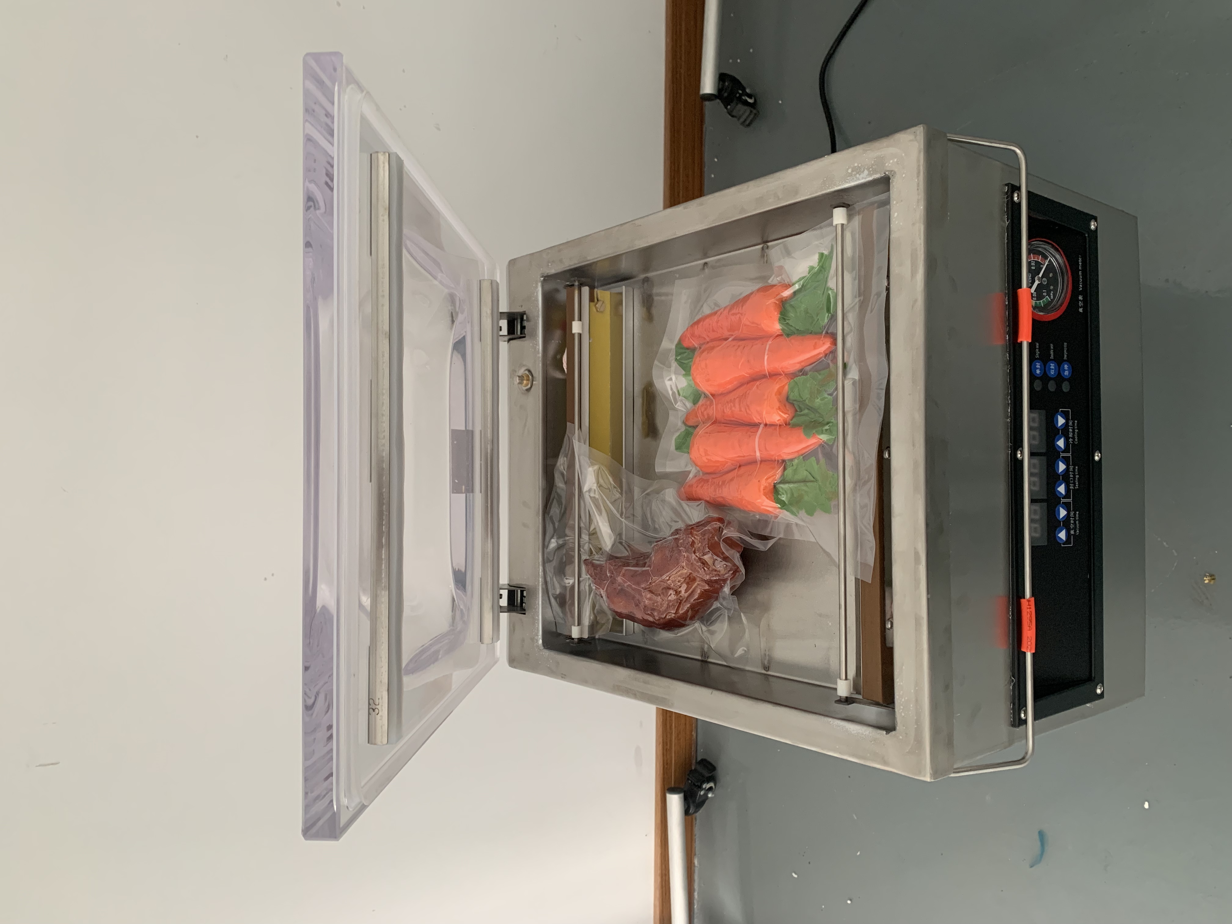 EURO Plug DZB-340 Vacuum Packaging Machine Electric Vacuum Packaging Machine for Home Use