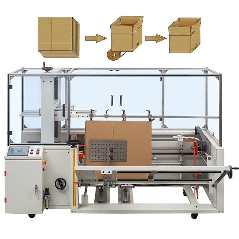 Automatic Case Packer / Case Erector / Carton Box Packing Machine With Factory Price