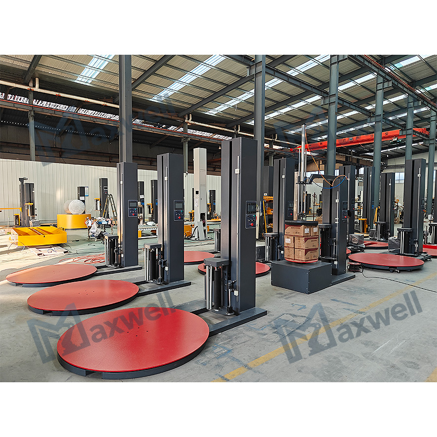 Pallet Wrapping Machine Full Auto High Speed For Industrial Pallet Packaging