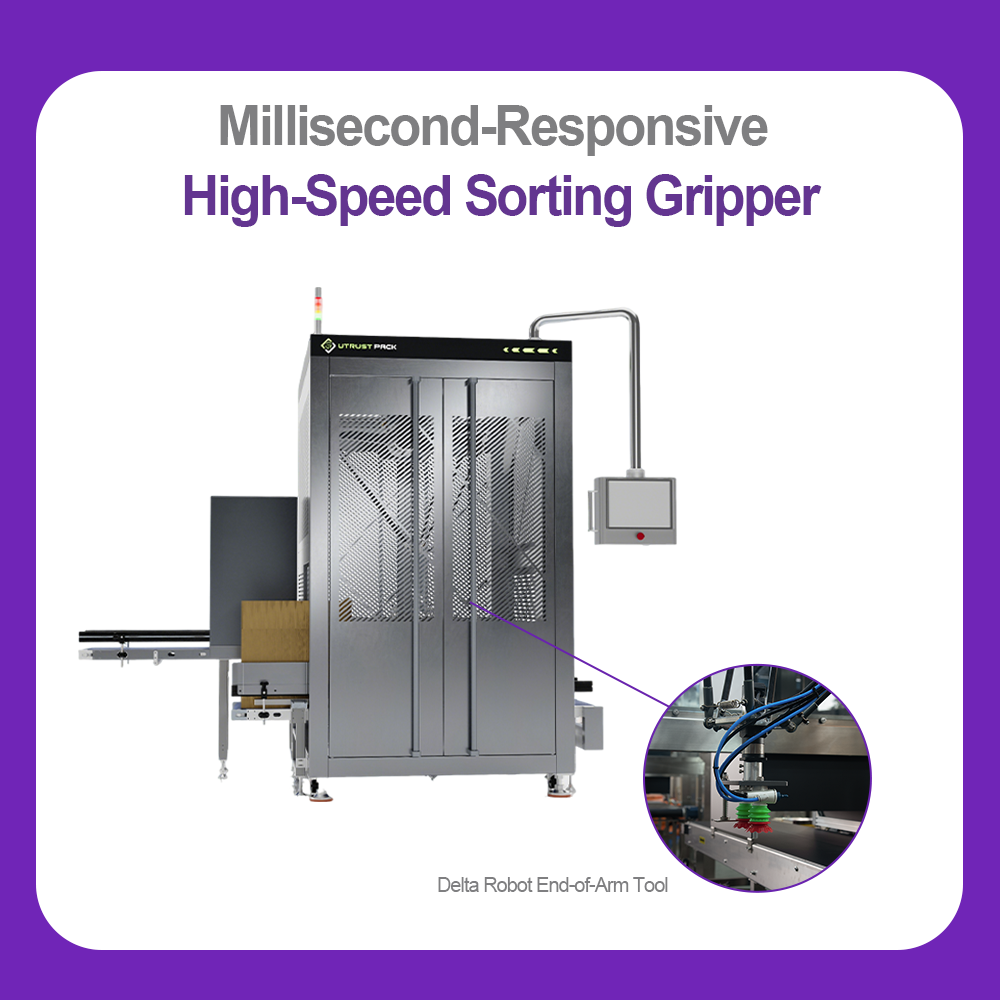 Hot Sale High Efficiency Robot Sorting & Case Packing System