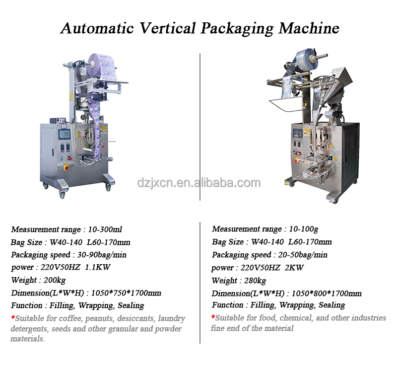 Automatic Small Bag Sachet Pouch Horizontal Corn Wheat Flour Powder Packaging Machine Vertical Packing Machine