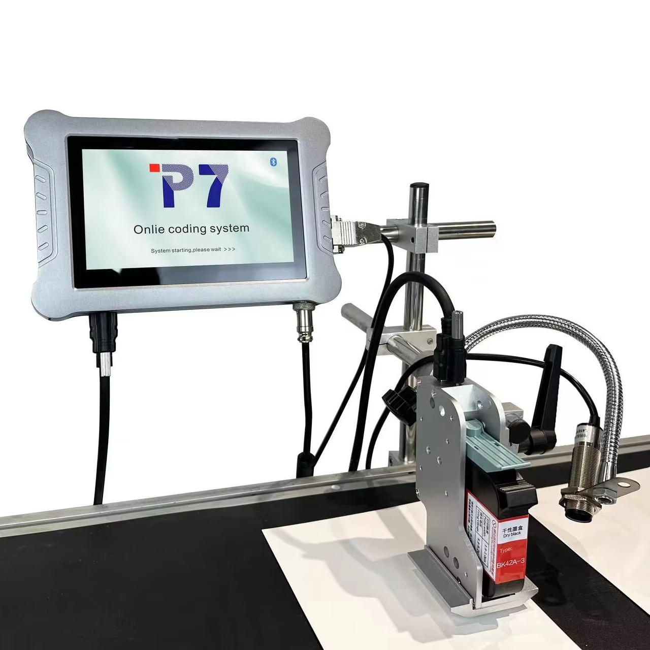 Automatic Printer Can Print Barcode QR Code Expiration Date Batch Number For Food And Pharmaceutical Packaging Label Coding