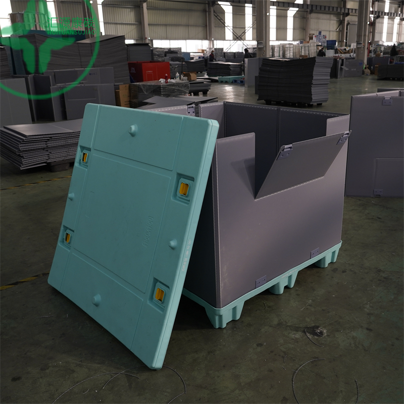 High Quality Wholesale ODM OEM Foldable Plastic Crate Pallet Sleeve Box For Transportation Of Automotive Components