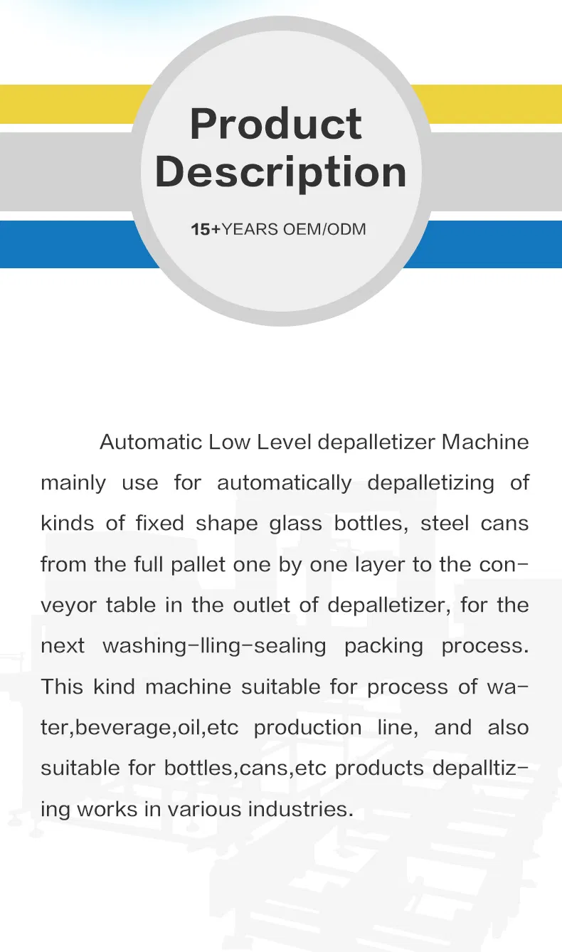 Automatic High Level Depalletizing System 2